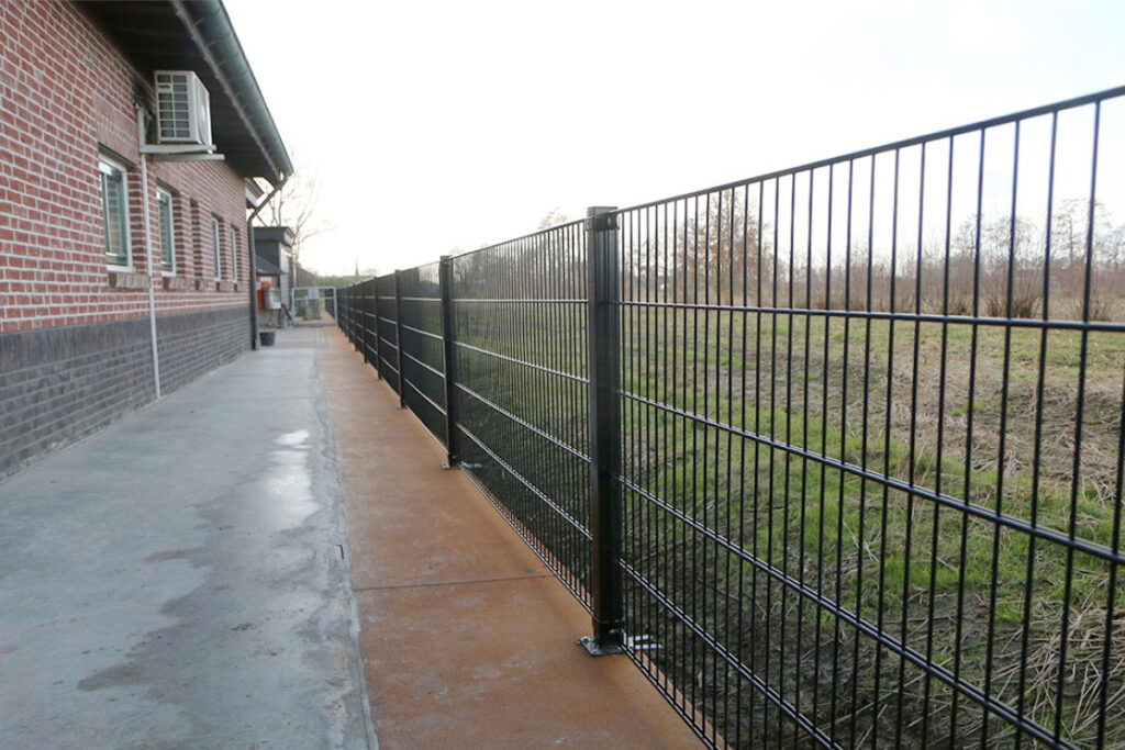 hoogtes en diktes Dubbelstaafmat hekwerk