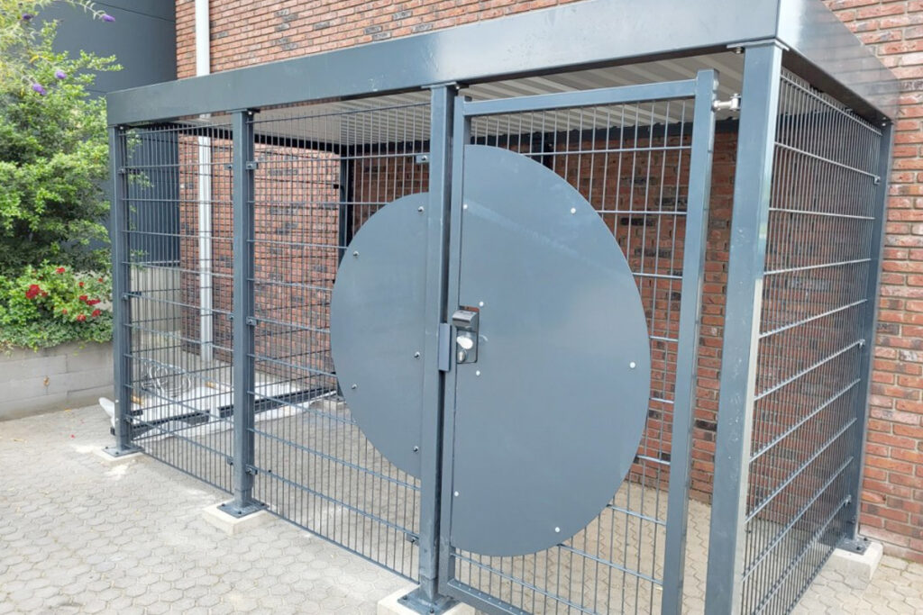 Overdekte afsluitbare fietsenstalling bestellen