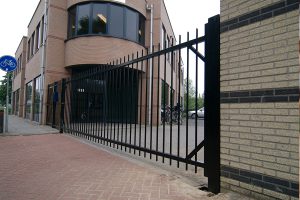 Toegangspoort voor bedrijventerrein