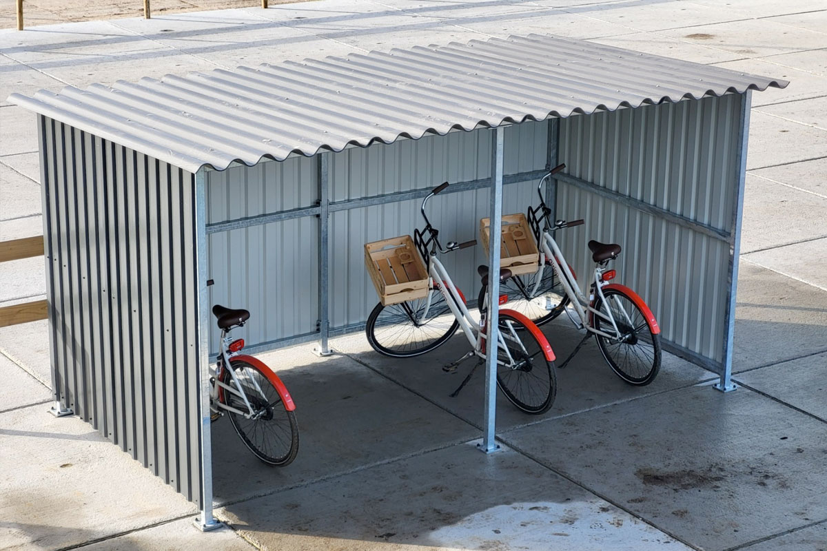Hoeveel ruimte neemt een fiets in beslag
