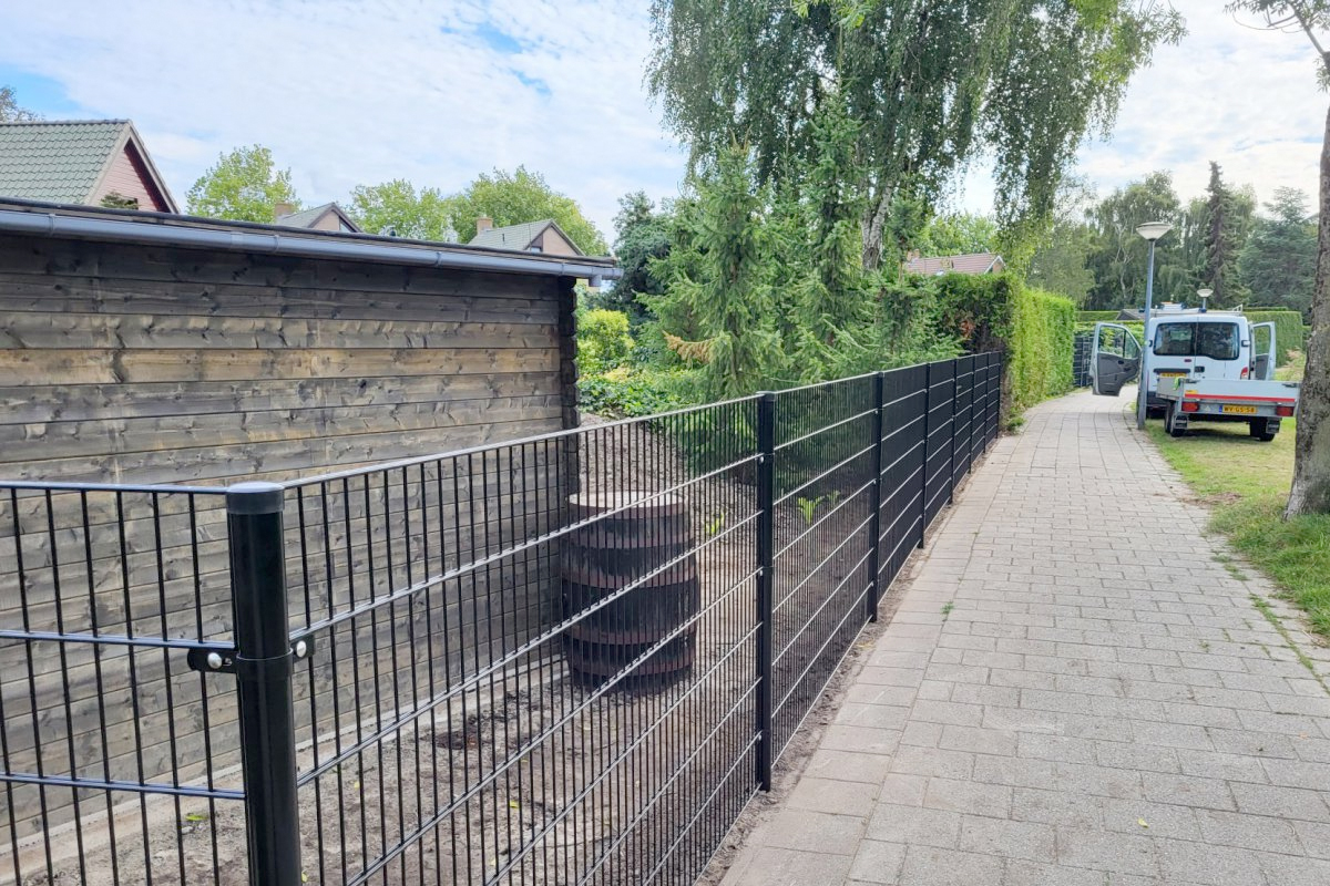 Hoogte dubbelstaafmat hekwerk