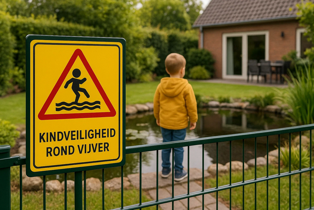 kindveiligheid bij vijvers