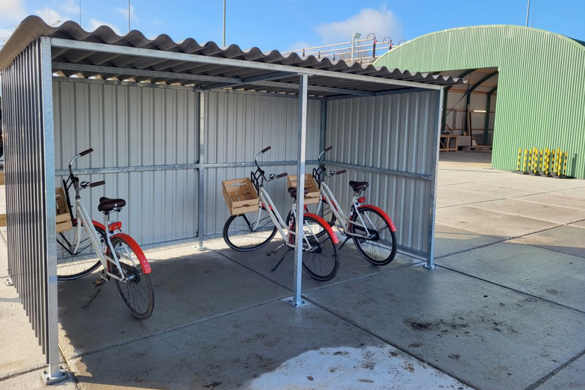 Fietsenhok laten ontwerpen