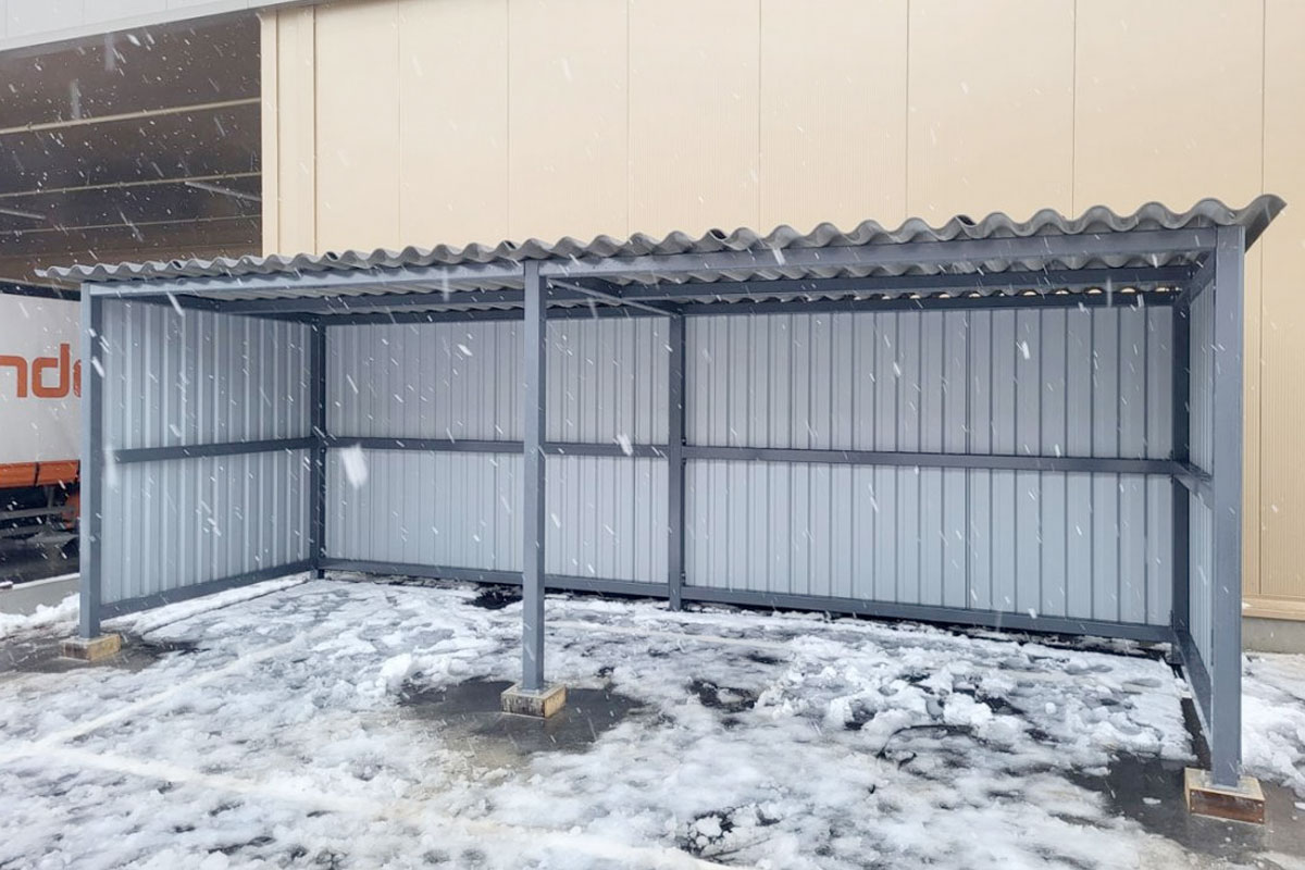 Fietsenhokken laten plaatsen