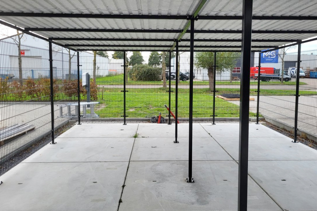 Fietsenstalling bedrijf