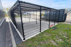 Overdekte afsluitbare fietsenstalling bestellen
