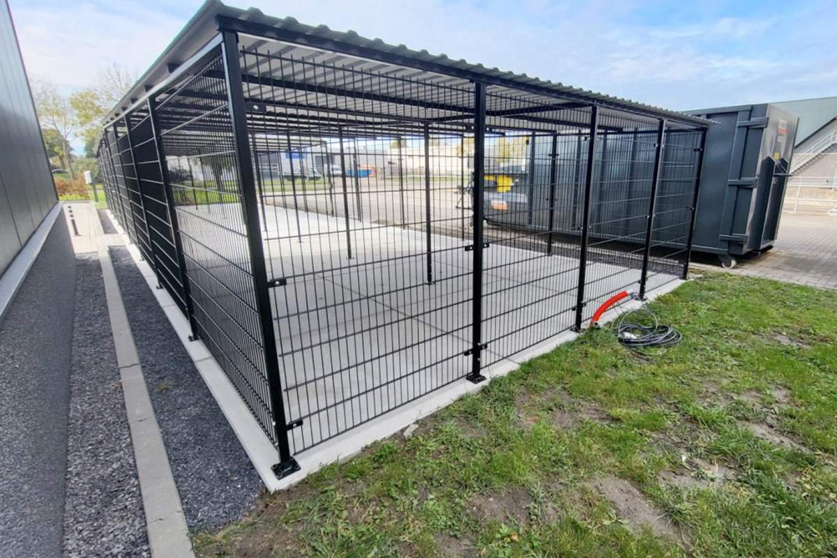 Overdekte afsluitbare fietsenstalling bestellen