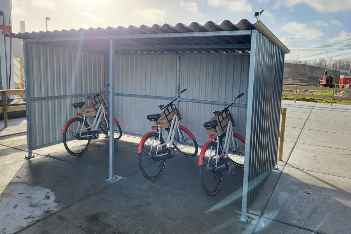 Fietsenstalling laten plaatsen in België