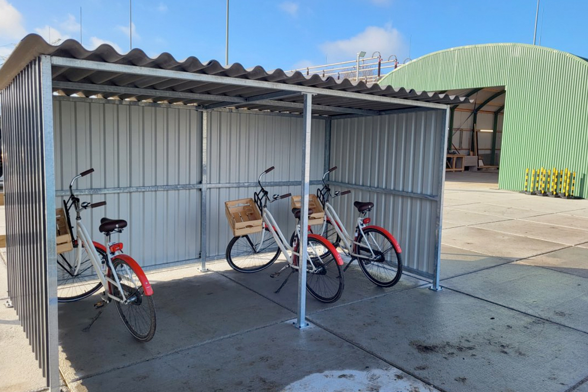 Fietsenstalling laten plaatsen in Drenthe