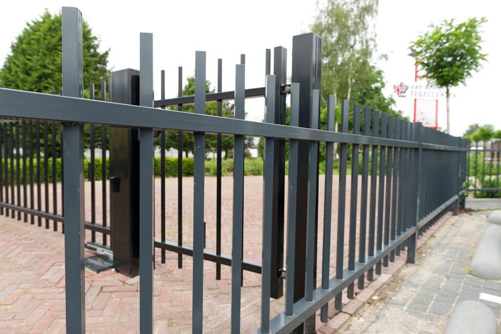Spijlenhekwerk met vierkante spijlen