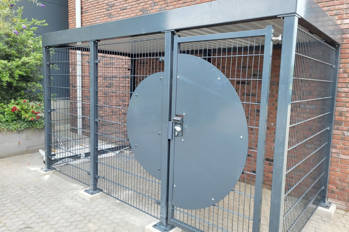 Fietsenhok in Emmeloord