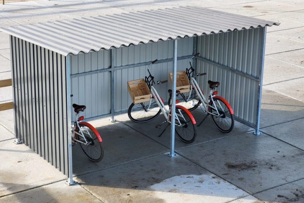 Fietsenhok in Rutten